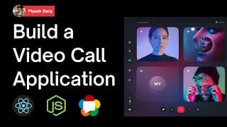 React Video Chat App | WebRTC Video Chat Zoom Clone